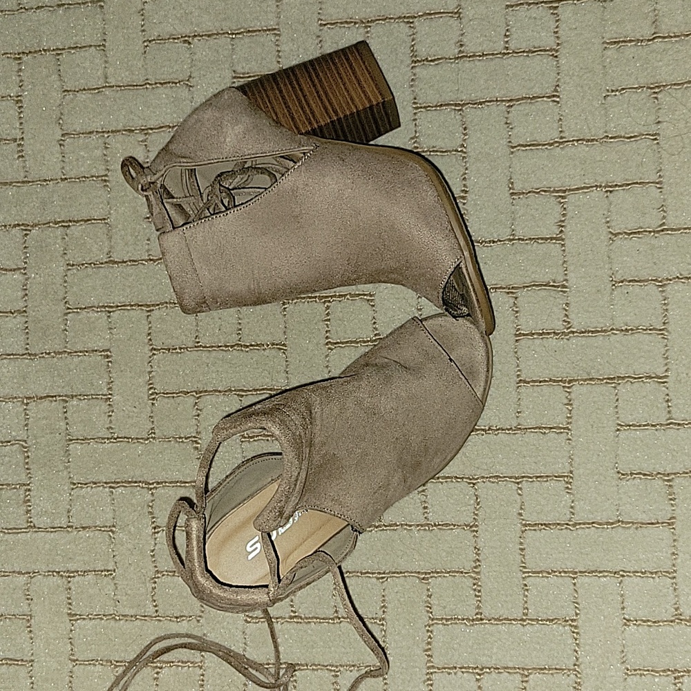 Open-Toe Booties